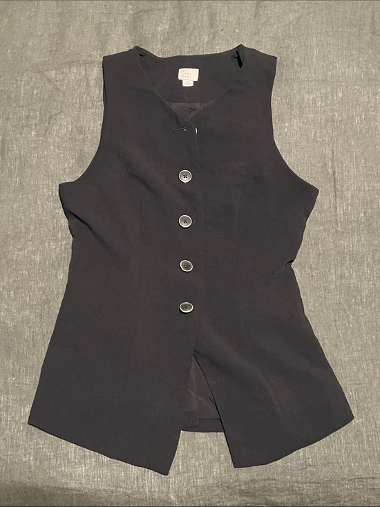a new day Tops - Black blazer vest